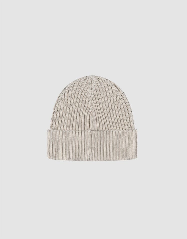 Washed Rib Knit Beanie