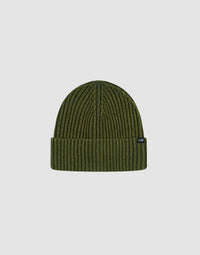 Washed Rib Knit Beanie