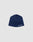 The Live Fast Performance Beanie by LIVE FAST DIE YOUNG is a blue fitted hat with "LIVE FAST" embroidered in white on the lower right and features a thin fleece lining, shown against a plain light gray background.