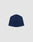 The Live Fast Performance Beanie by LIVE FAST DIE YOUNG is shown in solid navy blue against a white background, front view. It features a simple, unadorned design with a slightly pointed top and includes a dünne Fleece Innenseite for extra comfort.