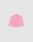 The Live Fast Performance Beanie by LIVE FAST DIE YOUNG features a plain pink design with soft fleece lining and minimal stitching, shown from the front on a light gray background without extra embellishments.
