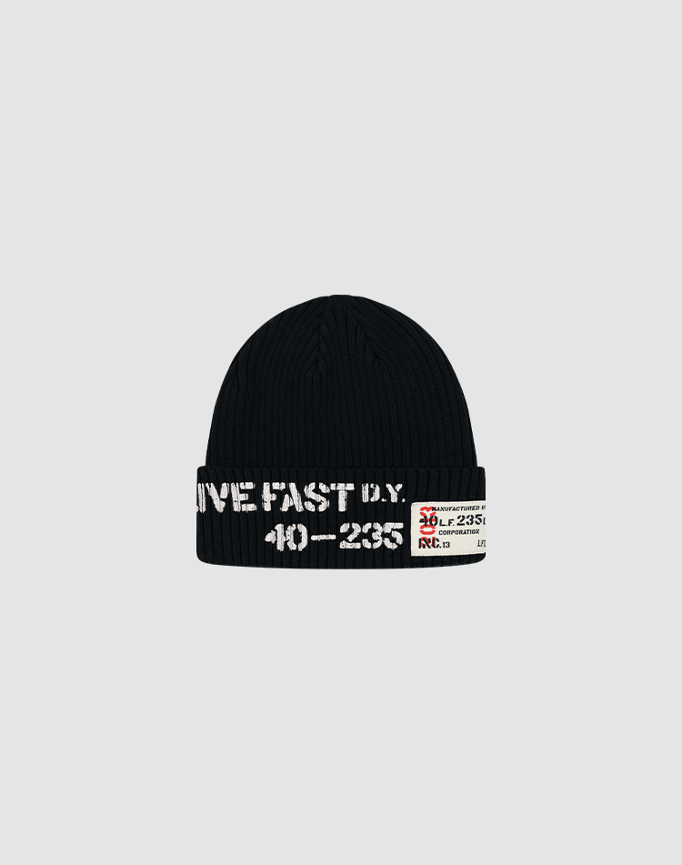 Live Fast Army Beanie