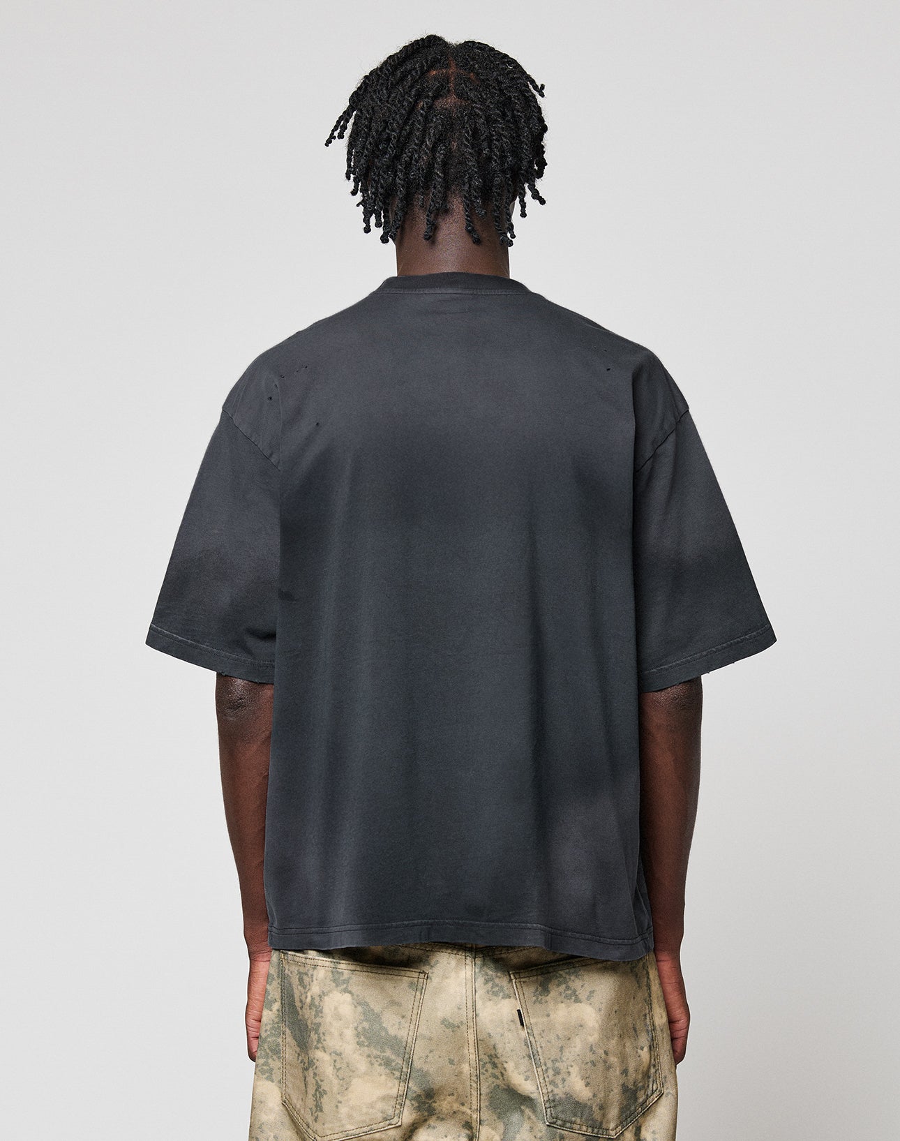 LFDY Scribble Tee Schwarz Rückansicht