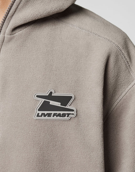 Live Fast Fleece Halfzip