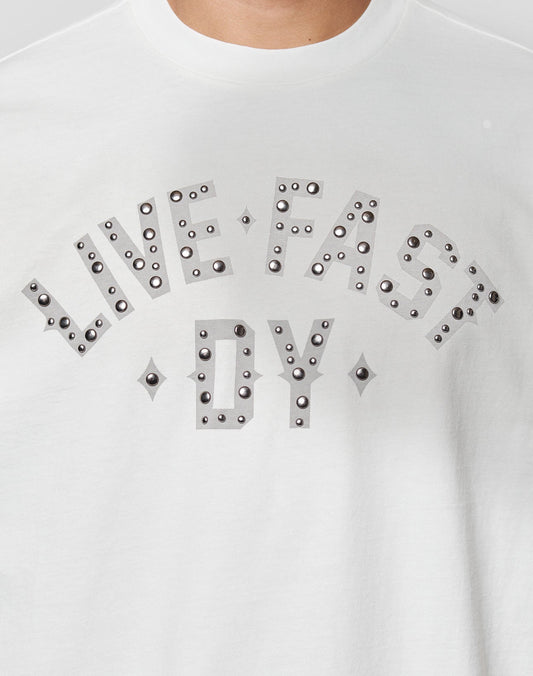 Live Fast Rivet Tee