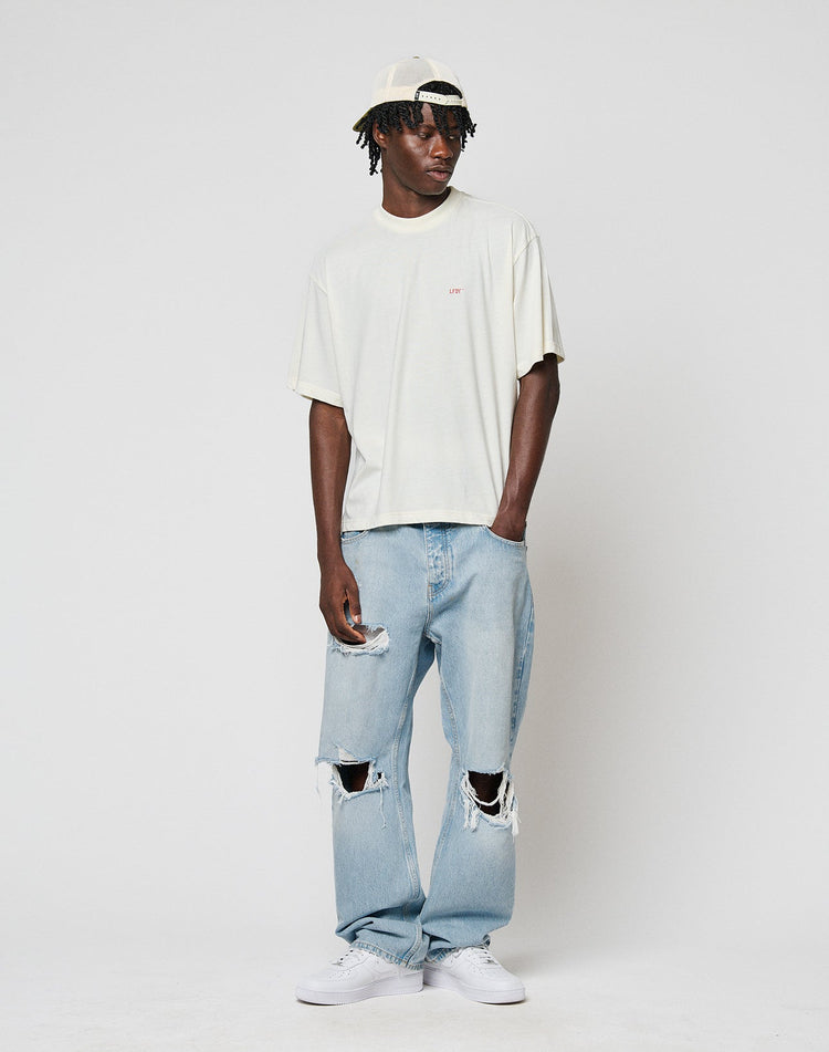 LFDY Distressed Baggy Denim