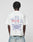 LFDY We Walked Tee Weiß mit Grau rotem Backprint