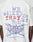 LFDY We Walked Tee Weiß Backprint
