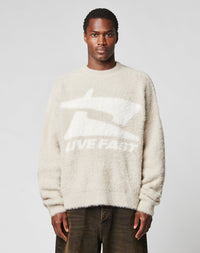 Live Fast Fuzzy Sweater