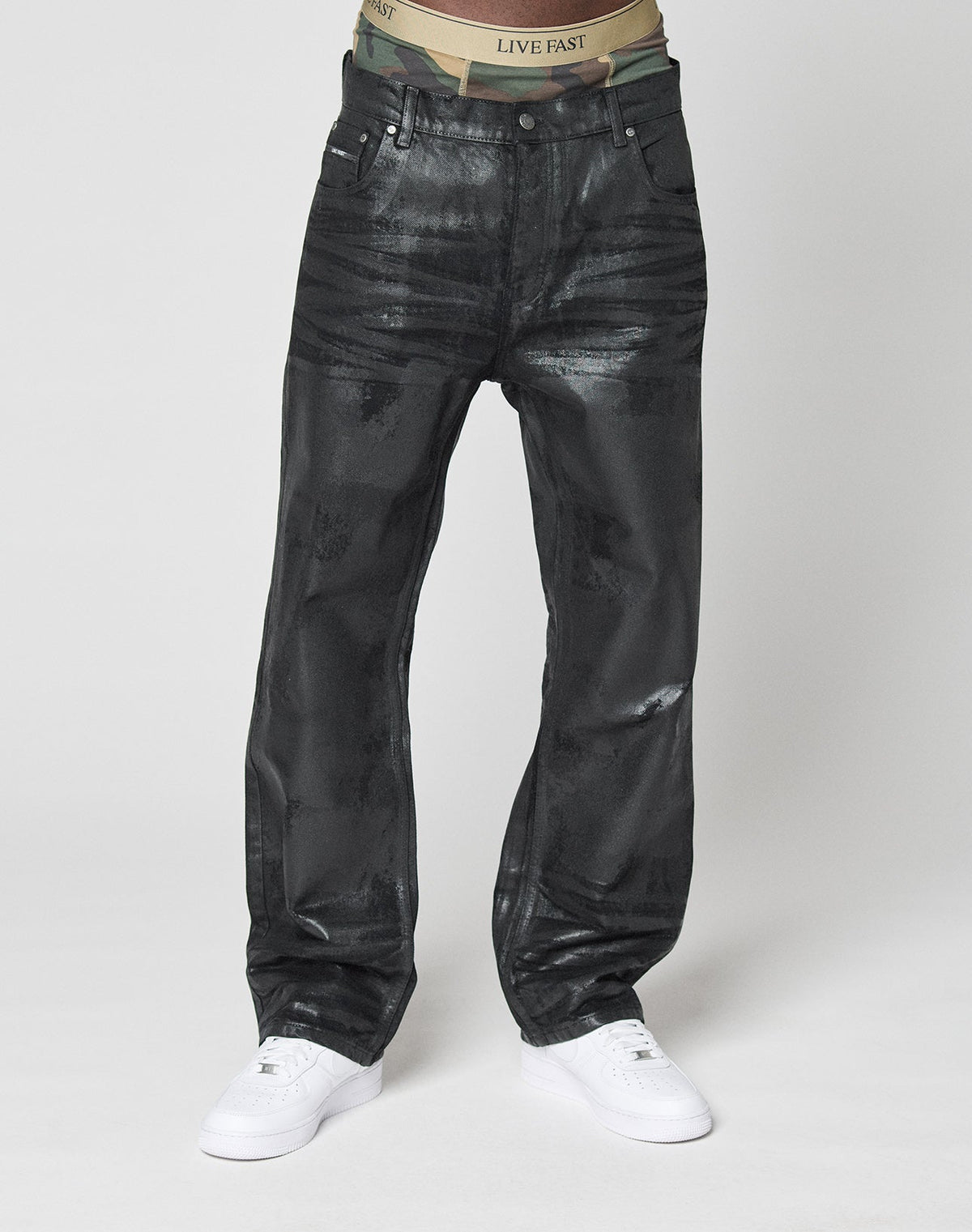 LFDY Waxed Straight Denim