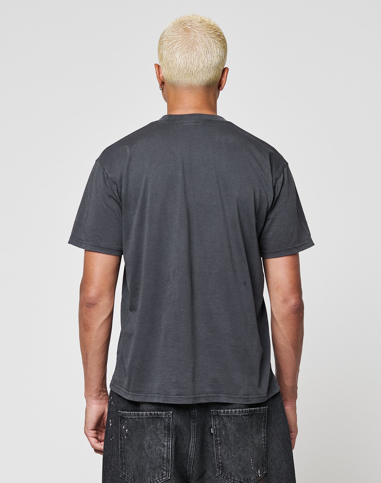 LFDY Fire Chest Tee Schwarz Rückansicht