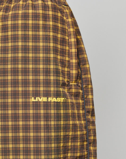 Live Fast Nylon Shorts