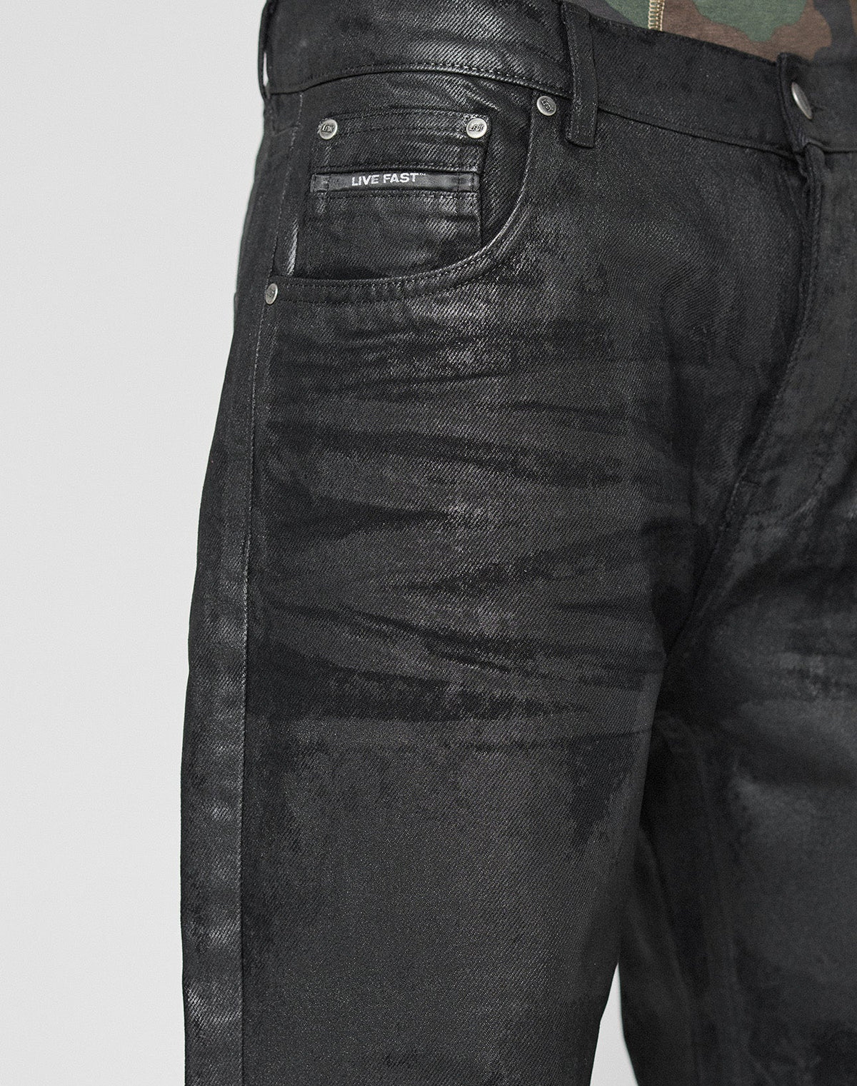 LFDY Waxed Straight Denim