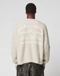 LFDY Praying Fuzzy Sweater
