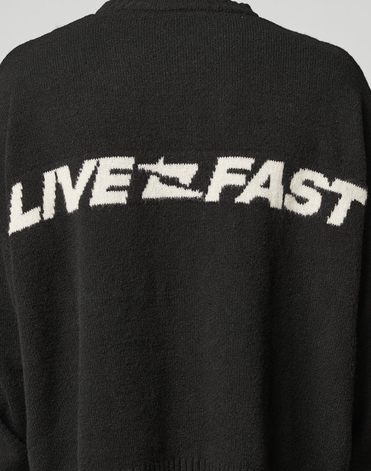 Live Fast Boucle Sweater
