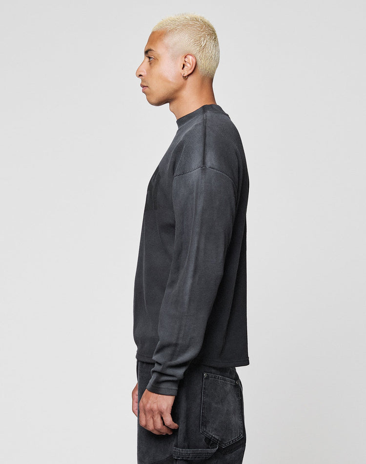 LFDY Emblem Ghost Waffle Longsleeve