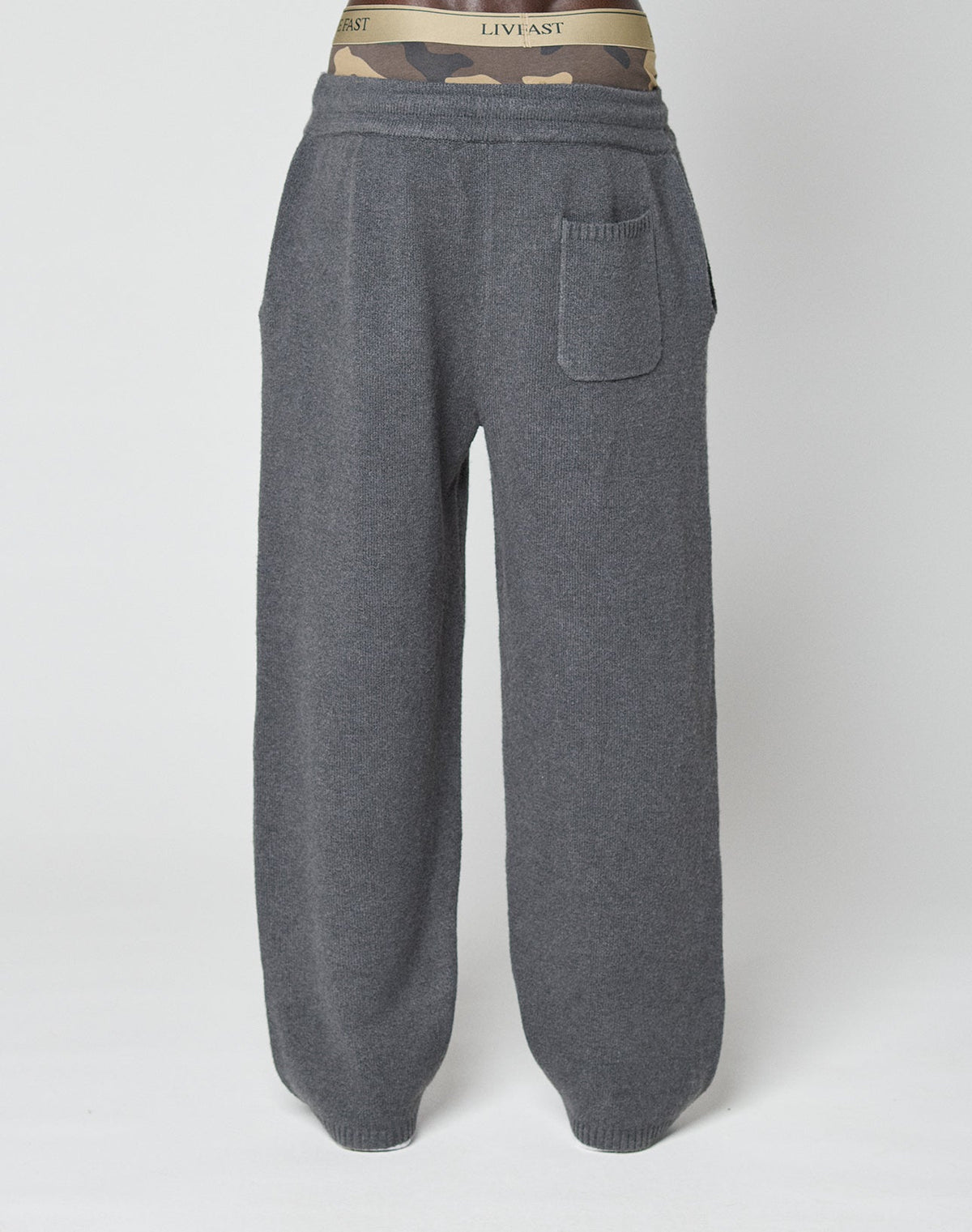 Live Fast Boucle Pants