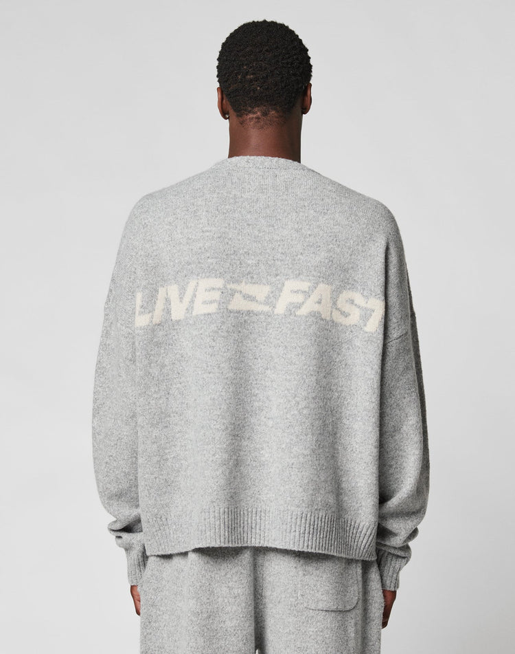 Live Fast Boucle Sweater