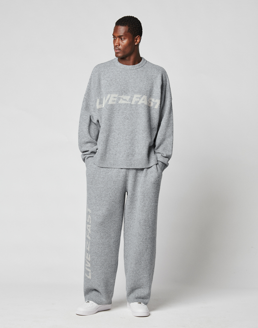 Live Fast Boucle Pants