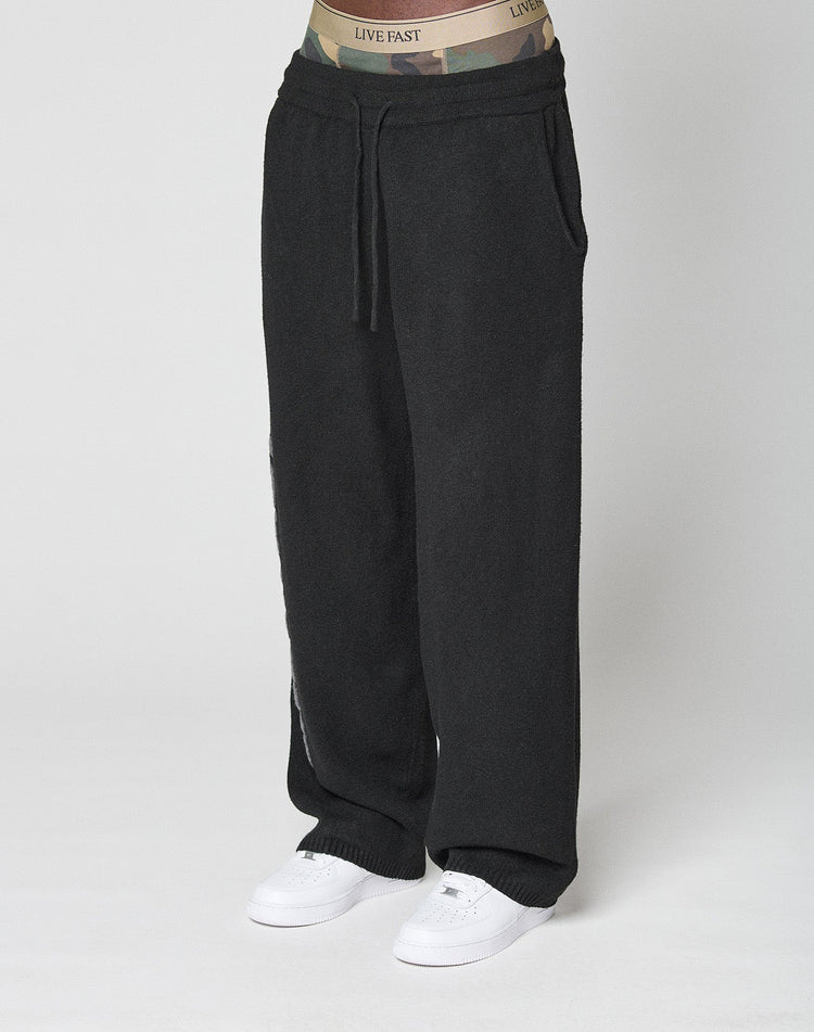Live Fast Boucle Pants