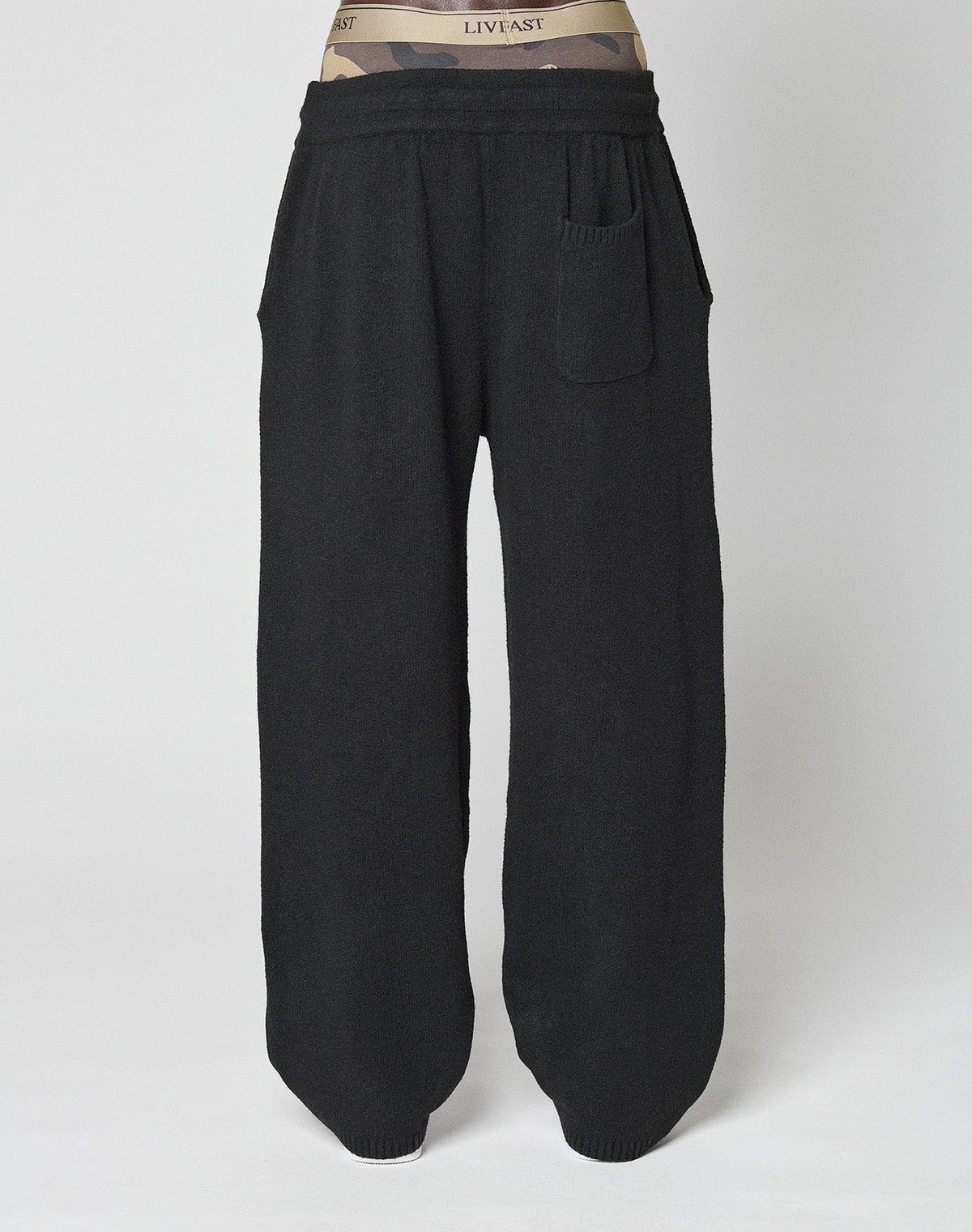 Live Fast Boucle Pants