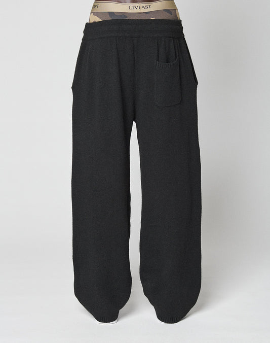 Live Fast Boucle Pants