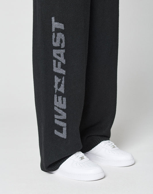 Live Fast Boucle Pants