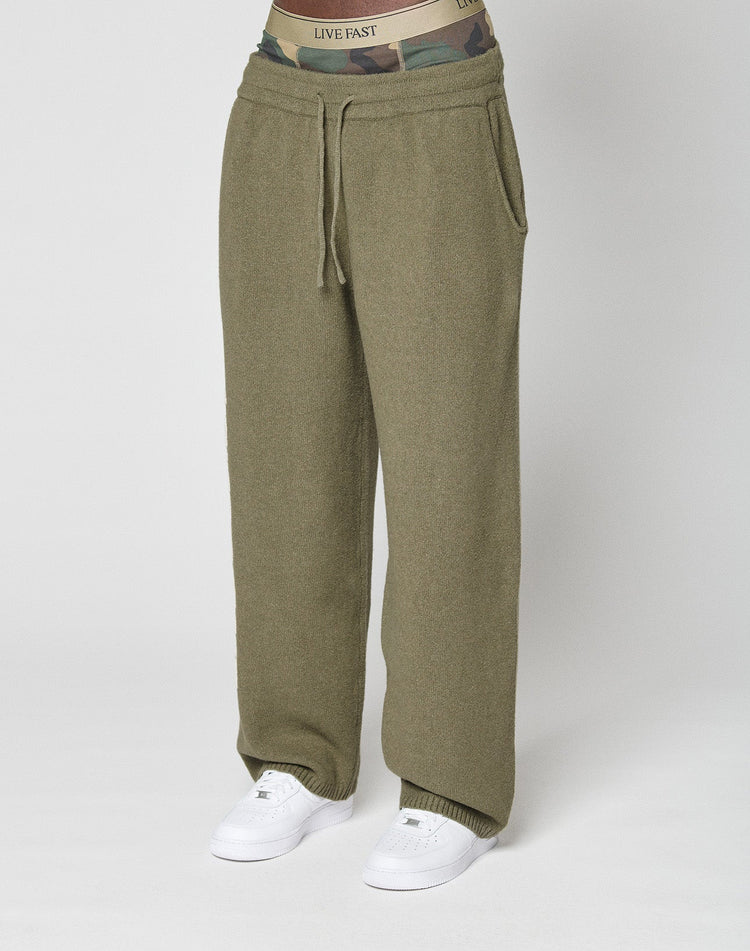 Live Fast Boucle Pants