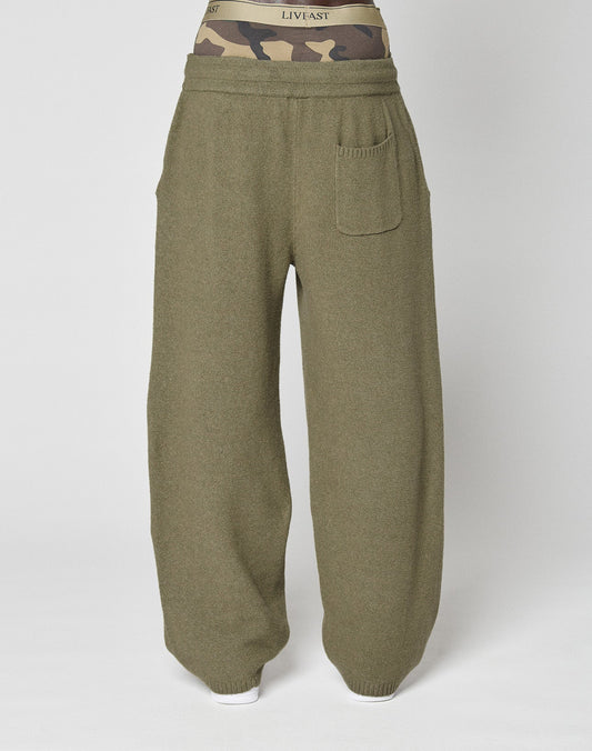 Live Fast Boucle Pants