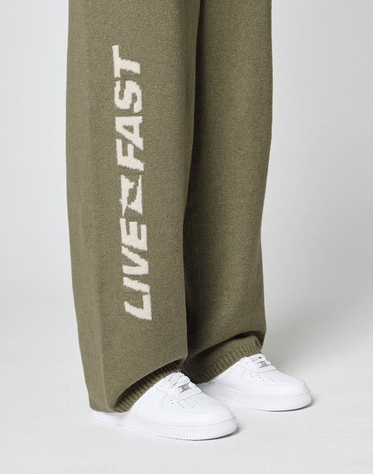 Live Fast Boucle Pants