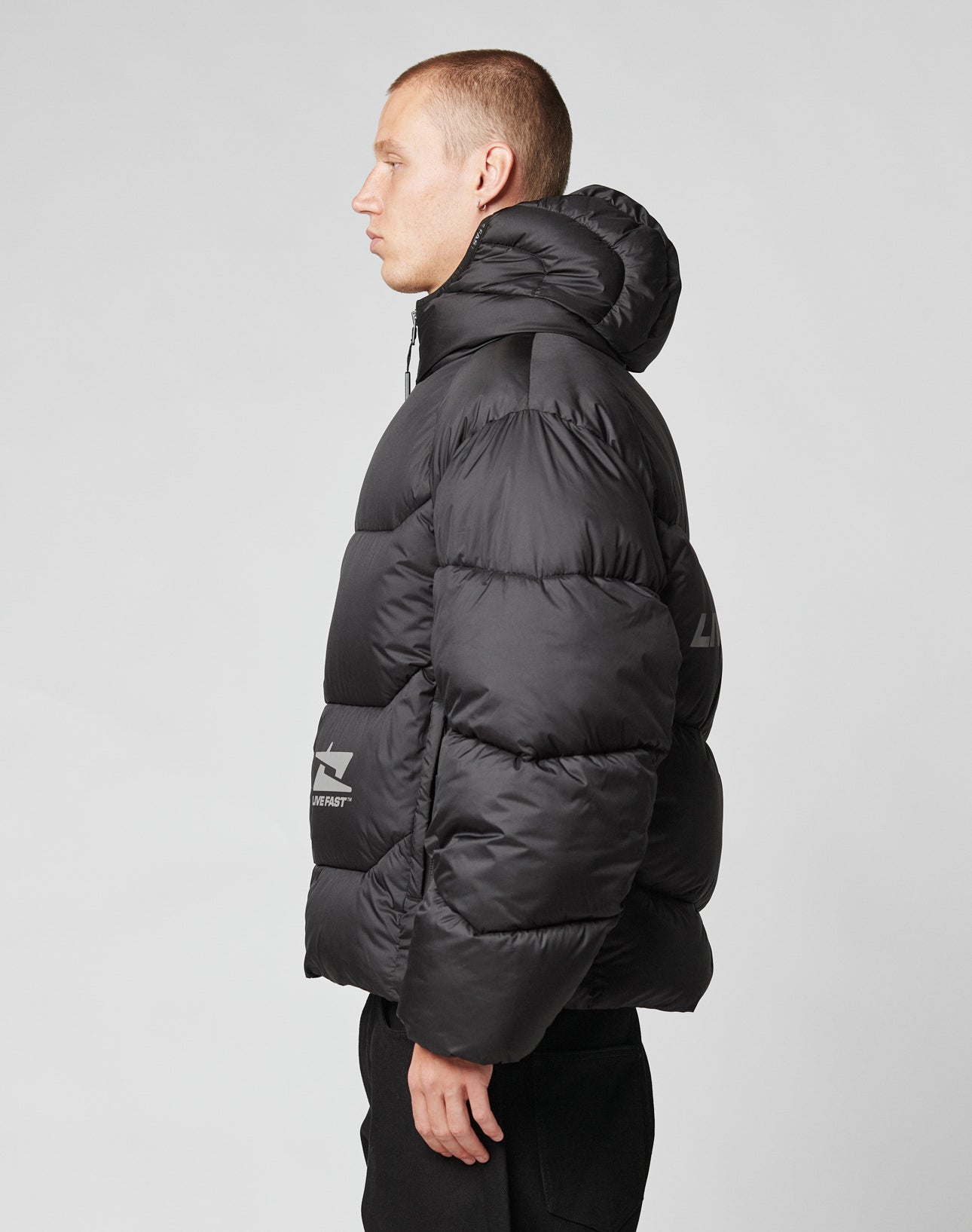 Live Fast Puffer Jacket