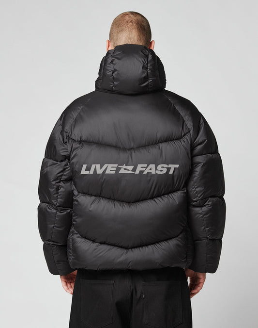 Live Fast Puffer Jacket