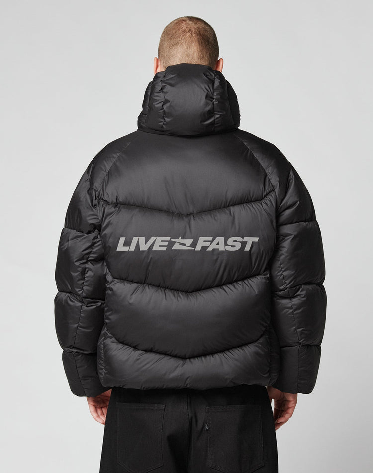 Live Fast Puffer Jacket