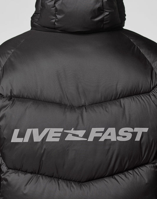 Live Fast Puffer Jacket