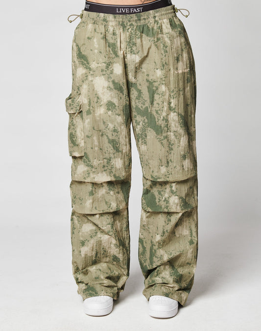 Live Fast Nylon Pants