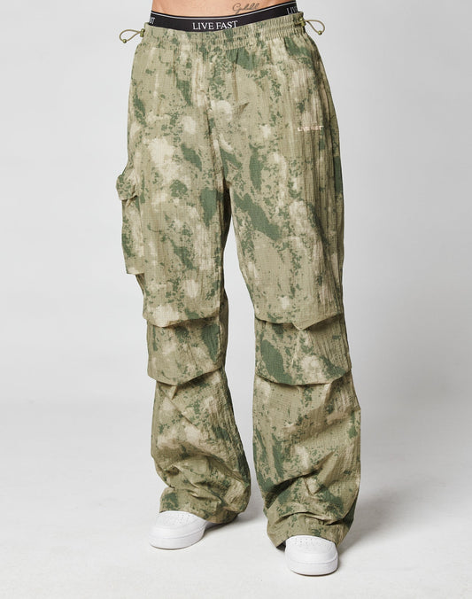 Live Fast Nylon Pants