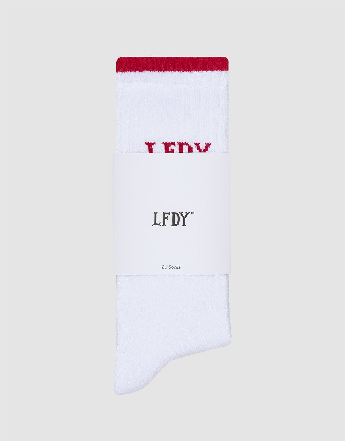 Basic Stripe Socks (2 Pack)
