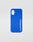 A bright blue Basic Phone Case by LIVE FAST DIE YOUNG, with LiveFastDieYoung in white text along the right side and a Logo Print, displayed on a plain light gray background.