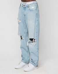 LFDY Distressed Baggy Denim