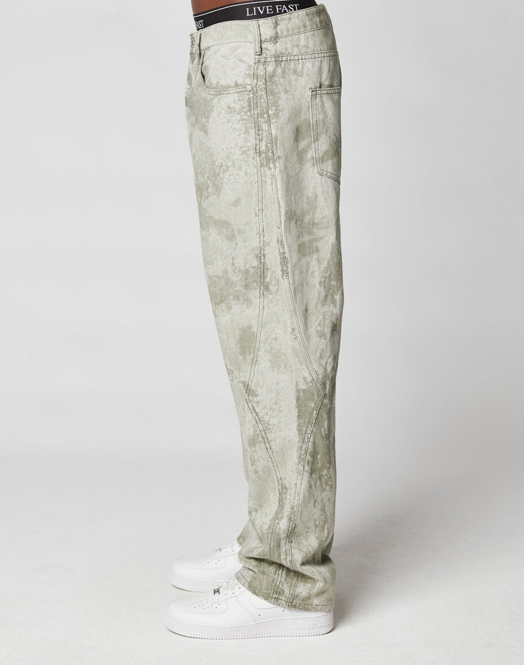 Rhomb Wide Denim
