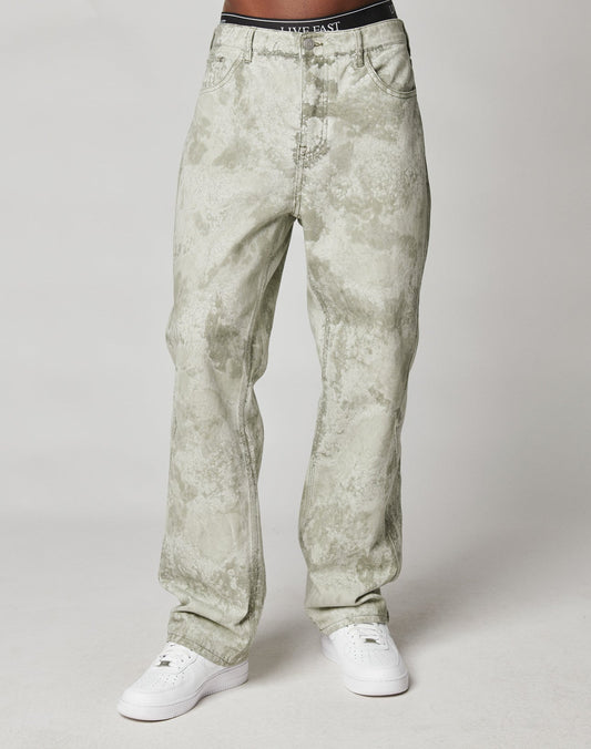 Rhomb Wide Denim