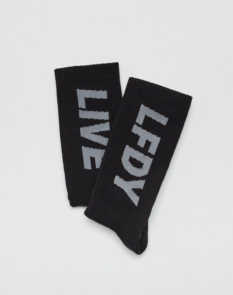 Basic Typo Socks (2 Pack)