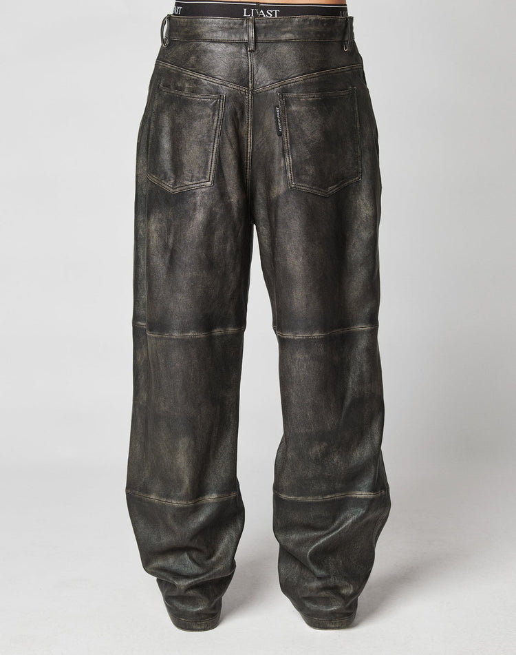 Baggy Leather Pants