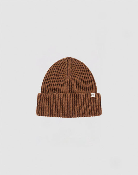 Washed Rib Knit Beanie