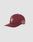 The LF Snapback by LIVE FAST DIE YOUNG is a maroon Baumwolle baseball cap featuring a white LF Logo-Stick front, embroidered Germany, United Kingdom, Netherlands text on the side, and a snap closure for adjustable fit. Shown on a plain light background.