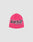 A bright pink Live Fast 3000 Beanie by LIVE FAST DIE YOUNG, featuring “NEWFAST 5000” in bold black and white letters on the front, style LF2503-16967, displayed on a plain light gray background.