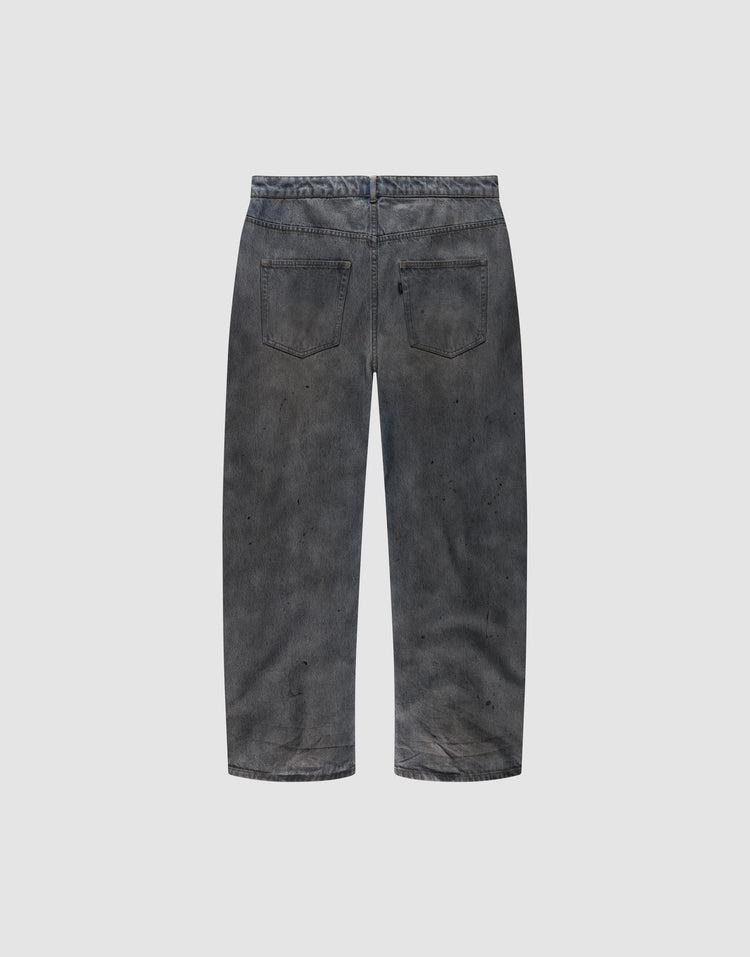 LFDY Coated Baggy Denim