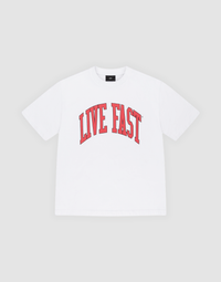 Live Fast College Tee