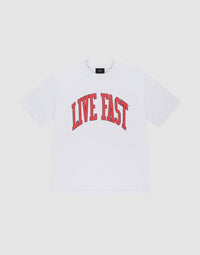Live Fast College Tee