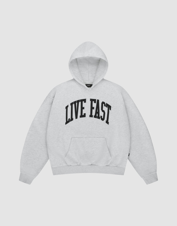 Live Fast College Hooded